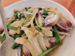 姜葱炒象鼻贝-双天海鲜楼