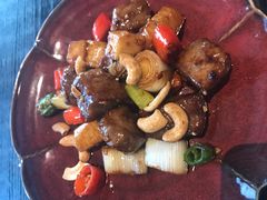 坚果炒牛肉粒-五缘湾凯悦酒店·悦饗中餐厅