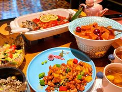 -甜阿姨·天台花园私房菜(万松园店)
