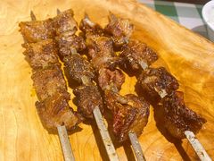 铁签串红柳串牛心管-新疆巴州金丝特餐厅(大钟寺店)