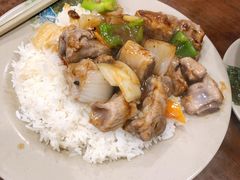 排骨饭-桃苑烧腊饭店