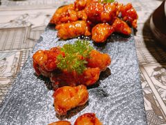 雪花糖醋里脊-绿茶餐厅(朝阳大悦城店)