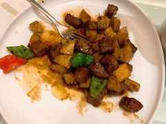 蜜椒鲍菇牛柳粒-无锡城中皇冠假日酒店·芳园中餐厅