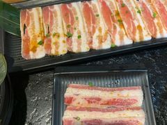 调味五花肉-九田家黑牛烤肉料理(太阳城店)