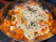 芝士拉面炒年糕-博欧姆新派韩国料理·炸鸡(艾尚店)