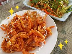 -北京龙庆四季香农家饭庄·灶台鱼·碳烤虹鳟鱼(龙庆峡店)