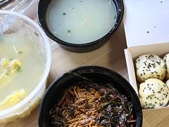 开洋葱油拌面加蛋皮汤-东泰祥生煎馆(长宁路店)