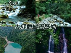 -西岭雪山大飞水景区