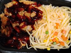 蜜汁烤肉拌饭-张秀梅烤肉拌饭(聚龙花园店)