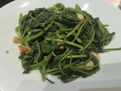 蒜蓉豆豉炒蕃薯叶-聚福宝合苑食府(南头镇店)