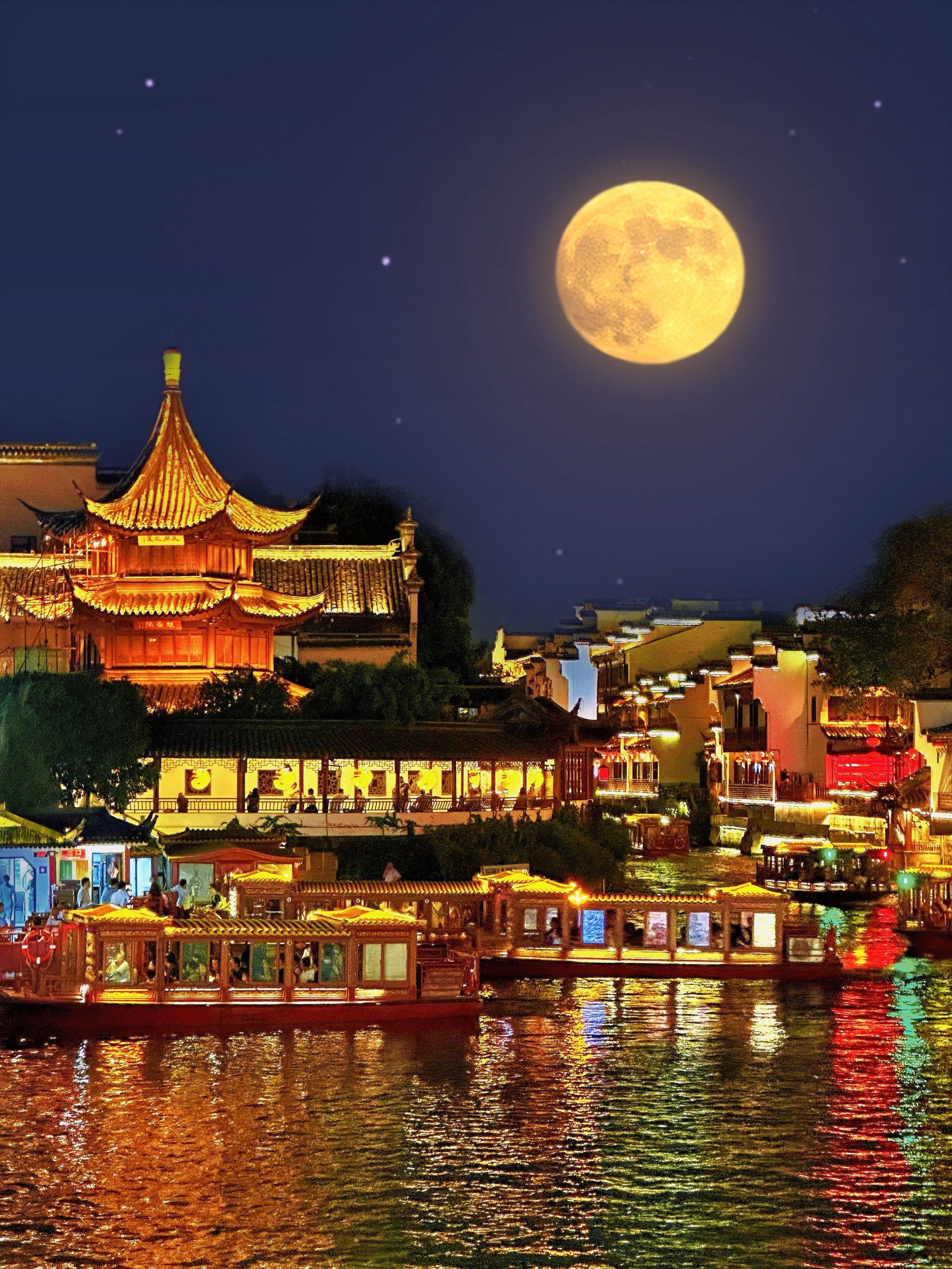 南京夫子庙游玩打卡路线!附机位图!