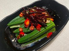 凉拌秋葵-聚味瞿记·龙虾堂(天元店)