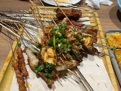 -街角等你.大连海鲜烧烤.经典铁板海鲜串(西安路店)