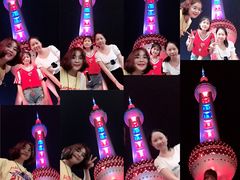 明珠合照-东方明珠广播电视塔