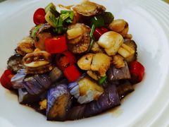 紫山茄拌扇贝-味莊·青岛菜(石老人店)