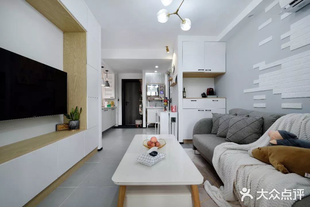 32㎡小户型，装修后面积多出一倍，清爽简约，谁住谁爱！