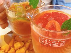 爆打柠檬茶-烁先生披萨(河南岸店)