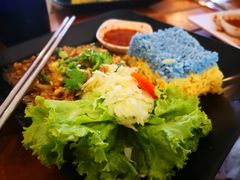 -蝶豆花蓝面条