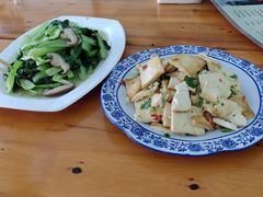 煎豆腐-柞水乾佑红门家菜