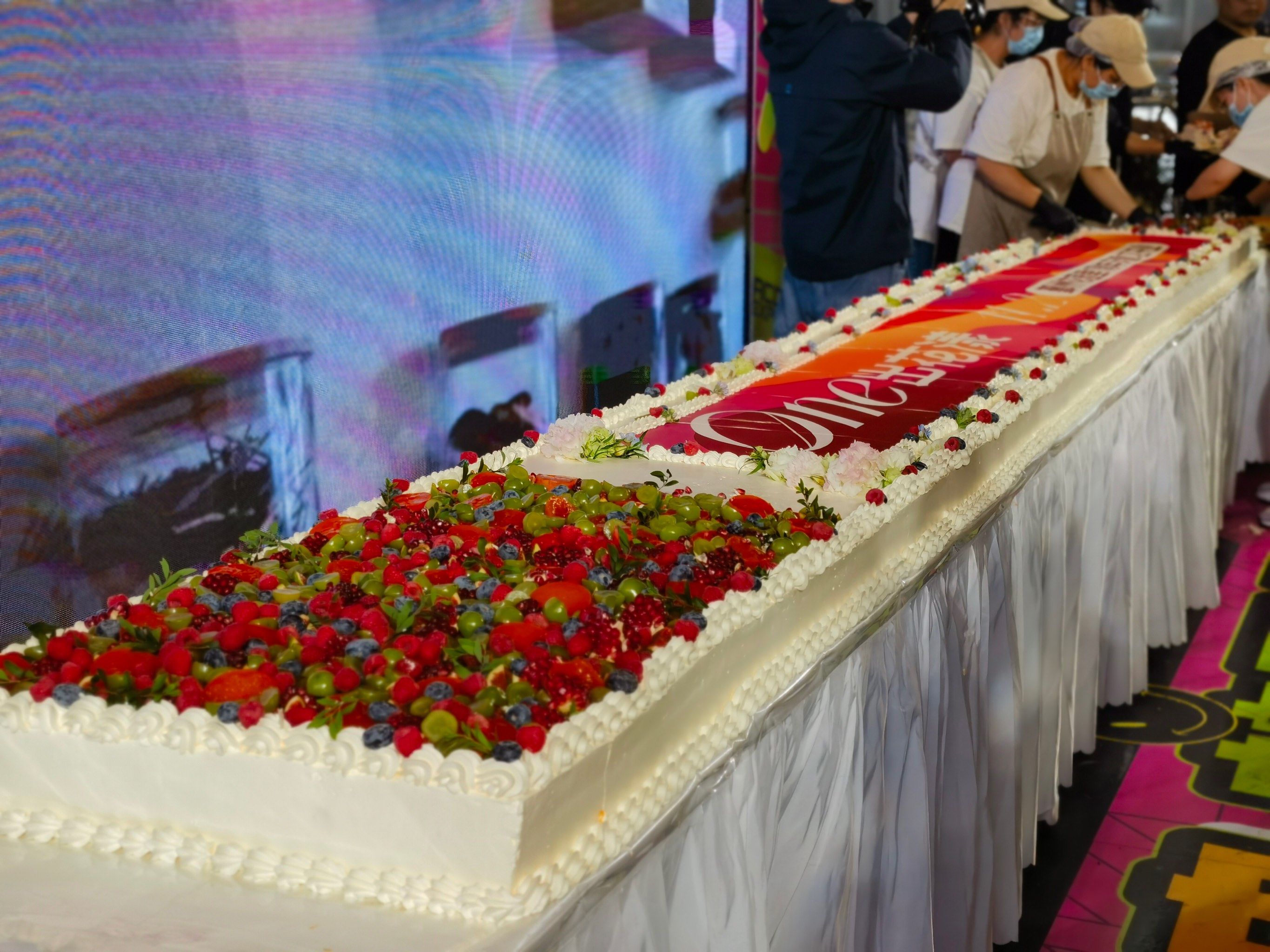 0元玩转这座城 吃到花园里一周年的巨型蛋糕🍰花园里c 区也马上要