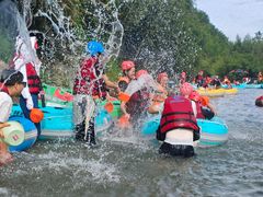 -龙井峡漂流