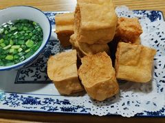 炸普宁豆干-黄记潮汕甜汤(贝底田坊店)