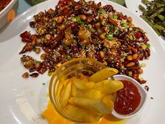 辣子鸡配薯条-眉州东坡(华联万柳店)