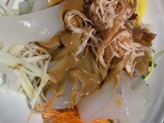 七彩鸡丝大拉皮-京味斋·北京烤鸭(华威桥北工大店)