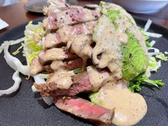 低温慢煮牛排沙拉-Miss Q Family甜品·蛋糕·法甜咖啡