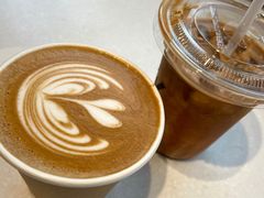 拿铁咖啡-% Arabica阿拉比卡咖啡(武康路店)