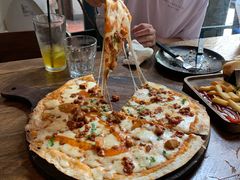 鸡肉辣香肠披萨-Q MEX 库迈墨西哥餐吧(三里屯店)