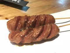 烤香肠-路边摊小炉子烧烤