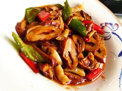白椒肥肠-长春观斋补堂素菜馆