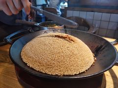 一个锅巴和时蔬-薇酌饮·陕西菜(南门外店)