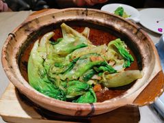 粤式虾膏啫生菜-尚一汤 广东炖汤(金桥国际店)