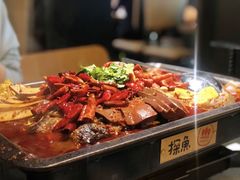 -探鱼·鲜青椒爽麻烤鱼(苏宁广场店)
