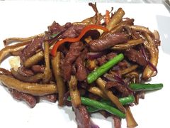 茶树菇烧汁牛柳-天福苑(崇宁路店)