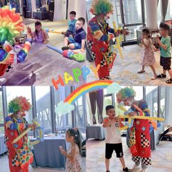 -11 Baby百日宴生日气球创意布置