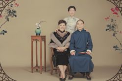 -时光纪亲子全家福照相馆(静安店母女写真父母纪念照)