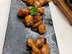 雪花糖醋里脊-绿茶餐厅(宝能太古店)