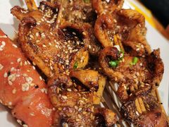 烤鲜鱿鱼-木屋烧烤(西南角店)