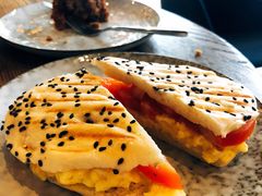 炒蛋配西红柿三明治-Wagas沃歌斯(杭州黄龙万科店)