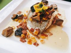 香煎海鲈鱼-花园5號餐厅