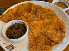 泡菜饼-喇喇排骨火锅·传统韩式脊骨汤(望京西园总店)