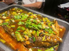 豆豉烤鱼-前门后头老北京铜锅涮肉·京味菜·烤鸭(伊藤洋华堂店)