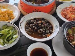 酱爆螺蛳-七的湖·晚芳亭·阳澄湖农家菜·大闸蟹(莲花岛店)