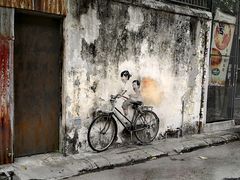 -槟城街头艺术街区