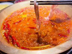 招牌生扣鲜鸭肠-王婆乔鲜鱼自助火锅(蜀汉路店)