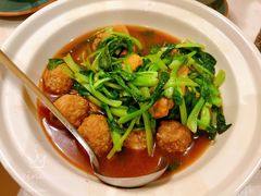 青菜烧肉圆-吉事利茶餐厅