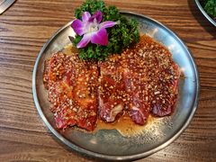 -明洞阿姨·韩式酱蟹烤肉·创意料理(三元桥店)